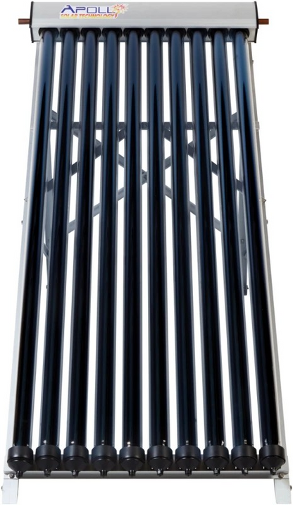 APOLLO SOLAR FRAME, MANIFOLD & 10 VACUUM TUBES APSP-10