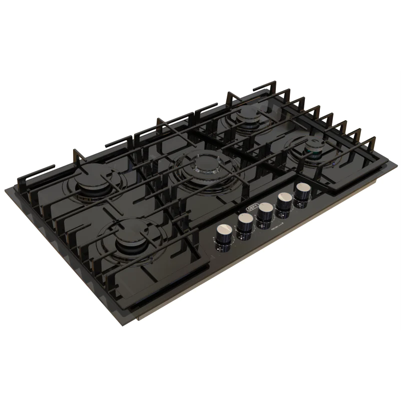 Defy 90cm 5Burner Gas On Glass Hob - DHG931