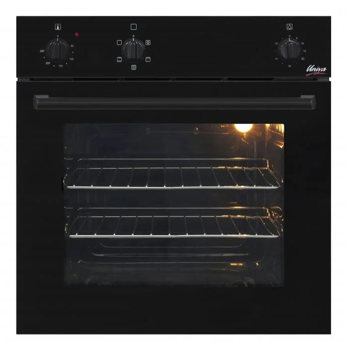 Univa 600 Eye Level Oven Black U246B