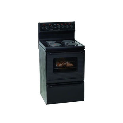 Defy 631 Multi-function Thermo Fan Black Stove