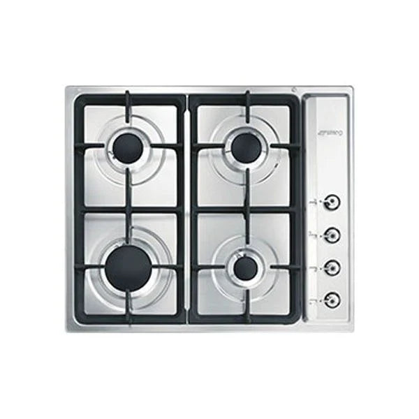 Smeg 60cm Stainless Steel Gas Hob - PS60GHC