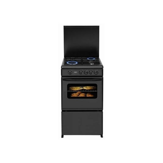 Defy Black 4 Burner Gas Stove