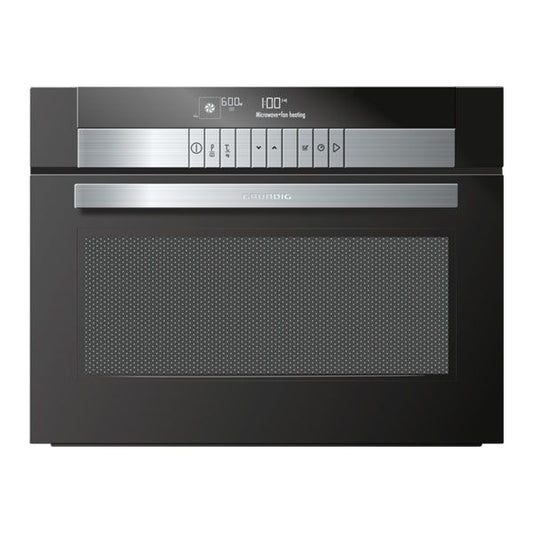 Grundig 60cm Black Electronic Multifuntion Oven with Microwave-GEKW47000B
