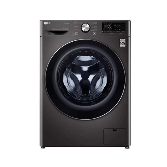LG 8.5/5kg Black (Graphite) Stainless Steel Washer Dryer - F2V9GCP2E