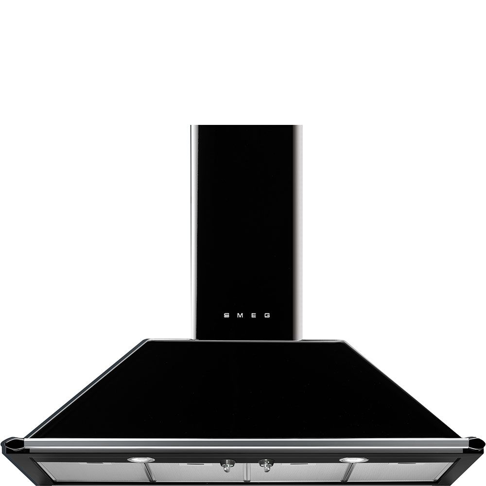 Smeg 110cm Victoria Wall Hood-KT110BLE