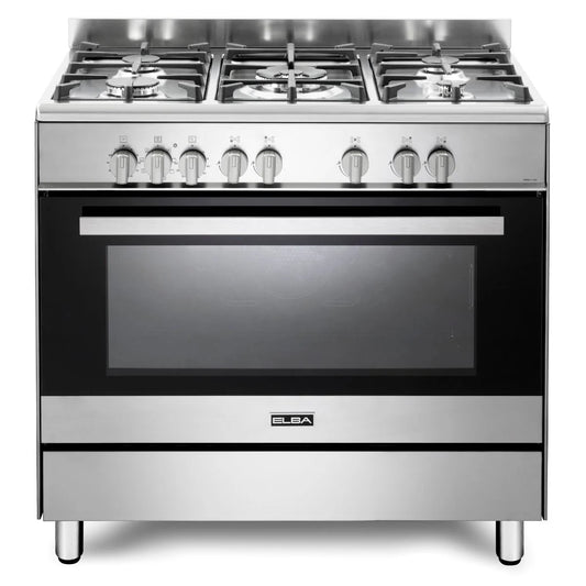 Elba Classic Stainless Steel 90cm Gas/Electric Cooker – 01/9CX827N