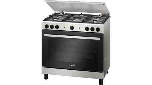 Bosch 90cm Freestanding Gas Cooker-HGV1FOYFOZ