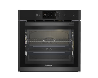 Grundig 60cm SmartAeroPro BI Oven Dark Inox