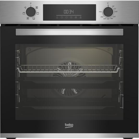 Beko 60cm Aeroperfect Built-In Oven Inox-BBIE12300X