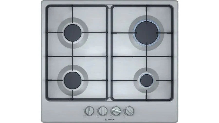 Bosch 60cm Gas Hob Stainless steel - PGP6B5B62Z