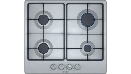 Bosch 60cm Gas Hob Stainless steel - PGP6B5B62Z