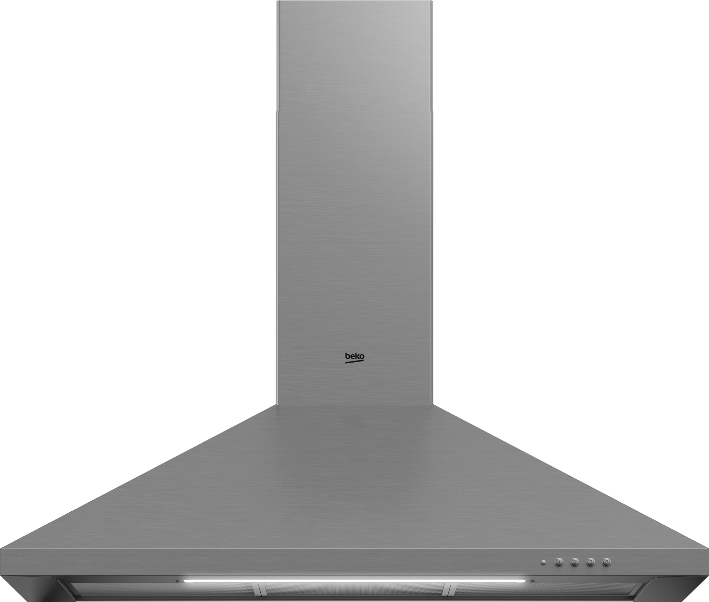 Beko 90cm Pyramid Cooker Hood Stainless Steel (Wall Mounted)