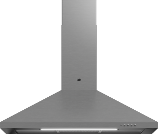 Beko 90cm Pyramid Cooker Hood Stainless Steel (Wall Mounted)