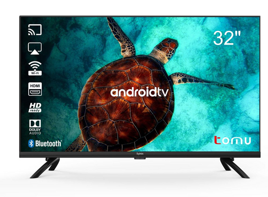 Syinix 32" HD LED Smart Android TV (Frameless) - 32A1S