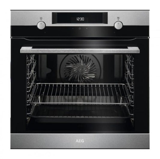 AEG 60cm 8 Multifunction Eye-Level Oven – BEK435220M