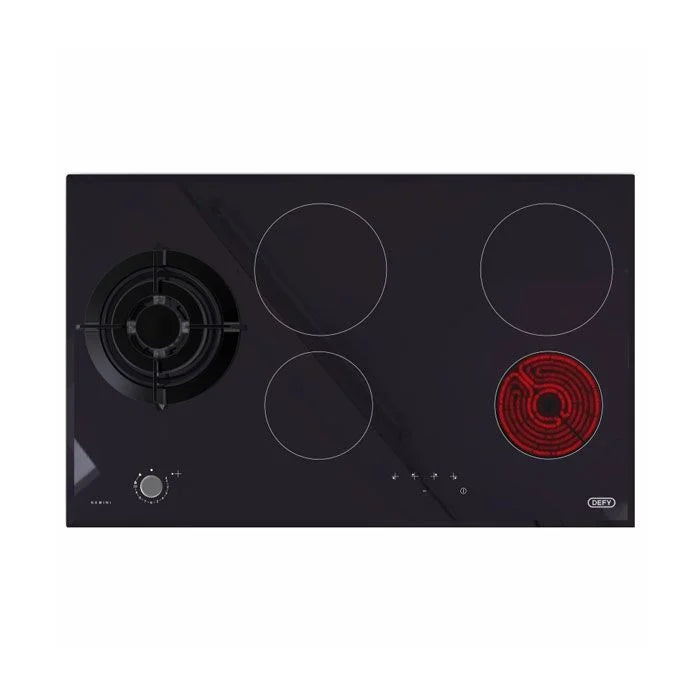 Defy Slimline 90cm Dual Fuel Gas on Glass & Ceramic Hob – DHG901