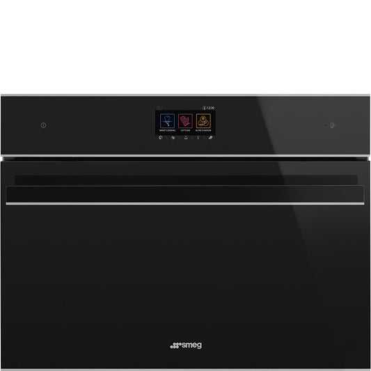 Smeg 45cm Dolce Stil Novo Built-In Combi Microwave Oven SF4604WMCNX