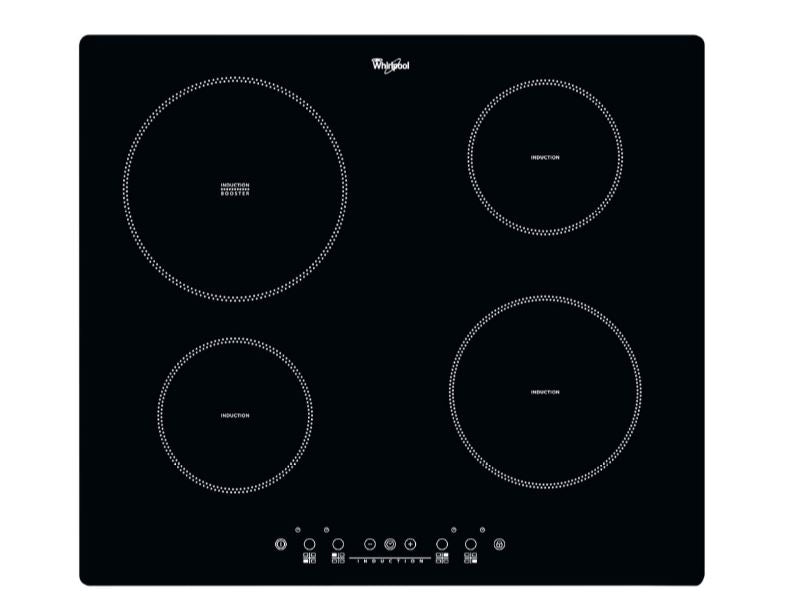 Whirlpool 60cm Black Induction Hob – ACM802/NE