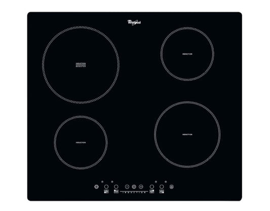 Whirlpool 60cm Black Induction Hob – ACM802/NE