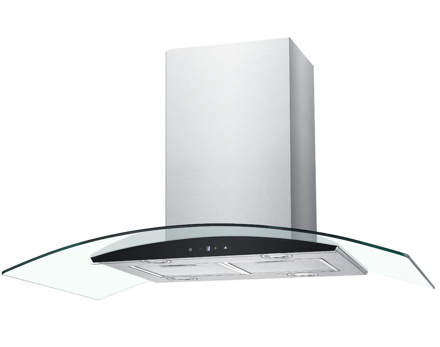 Falco 120CM Island Curved Glass Extractor - AR-120-809 FALCO