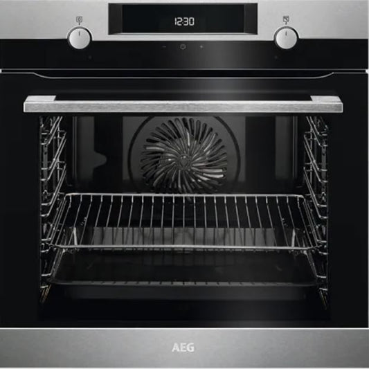 AEG 60cm 5000 Series Built-In Single Oven with 77L Capacity – BEK435E20M