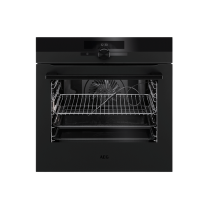 AEG 60cm Premium Matte Black Oven - BPK94733PT