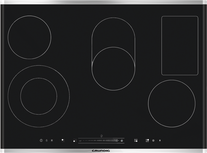 Grundig 80cm Black Vitroceramic Hob - GIEV824530