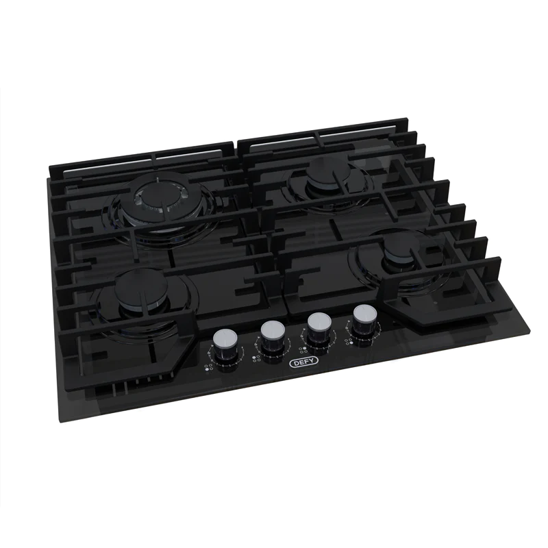 Defy 65cm 4B Gas on Glass Hob - DHG614