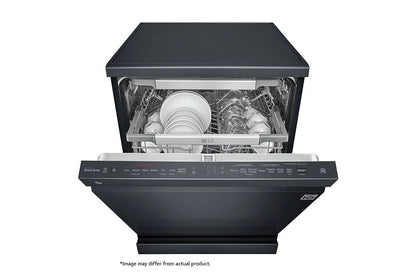 LG 14Pl Matte Black QuadWash Steam Dishwasher - DFB325HM