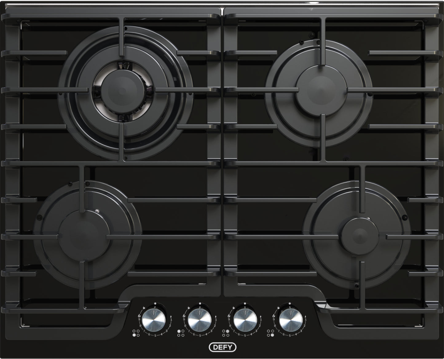 Defy 65cm 4B Gas on Glass Hob - DHG614