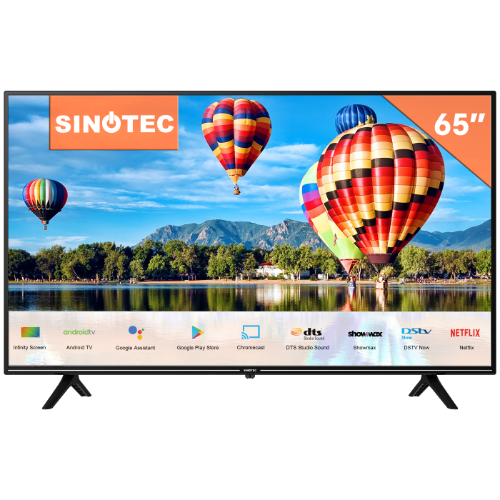 Sinotec 65-inch Android UHD LED TV- STL65U20AT