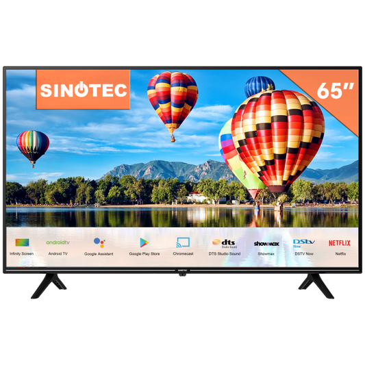 Sinotec 65-inch Android UHD LED TV- STL65U20AT