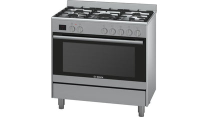 Bosch 90cm Stainless Steel Freestanding Stove