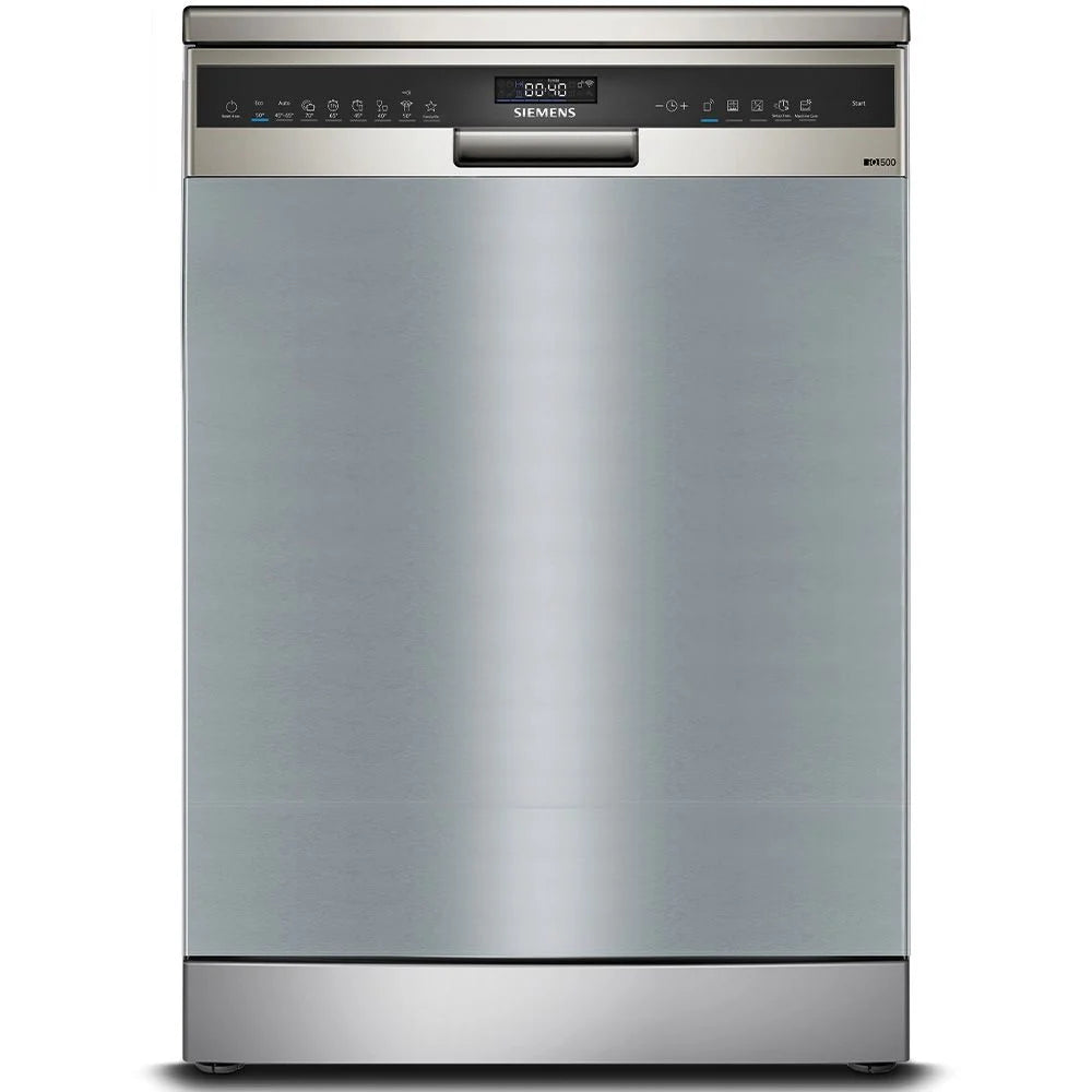 Siemens 60cm iQ500 Freestanding Dishwasher Silver-inox - SN25EI02CZ